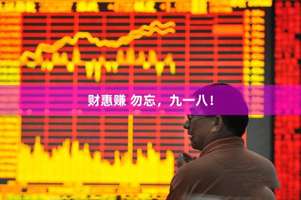 财惠赚 勿忘，九一八！
