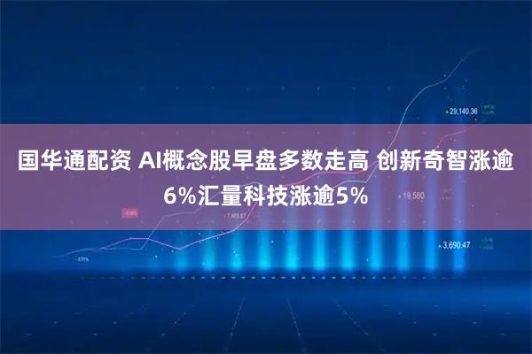 国华通配资 AI概念股早盘多数走高 创新奇智涨逾6%汇量科技涨逾5%